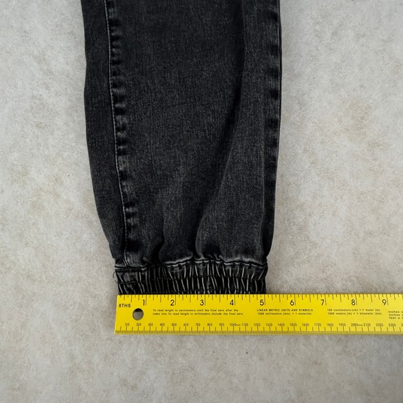 Volcom Frickin Slim Jogger Pants Mens Small Black 98% Cotton Stretch A12117C3 - Picture 14 of 14